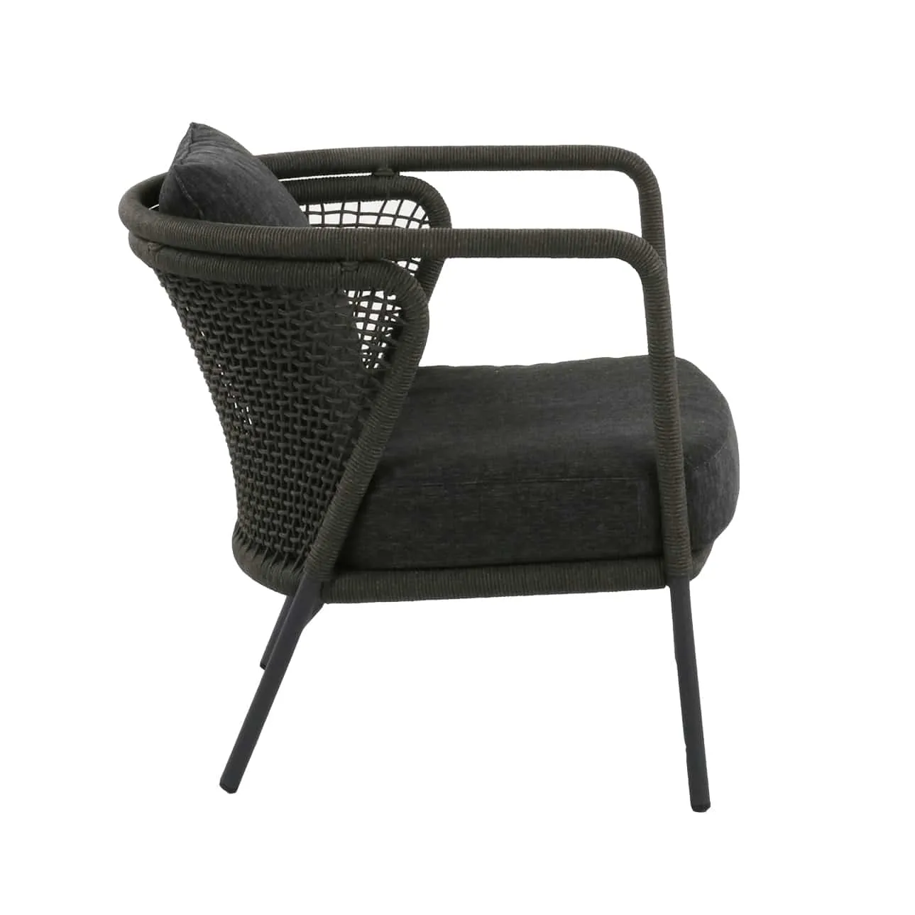 Butterfly Outdoor Rope Lounge Chair (Panama Coal)