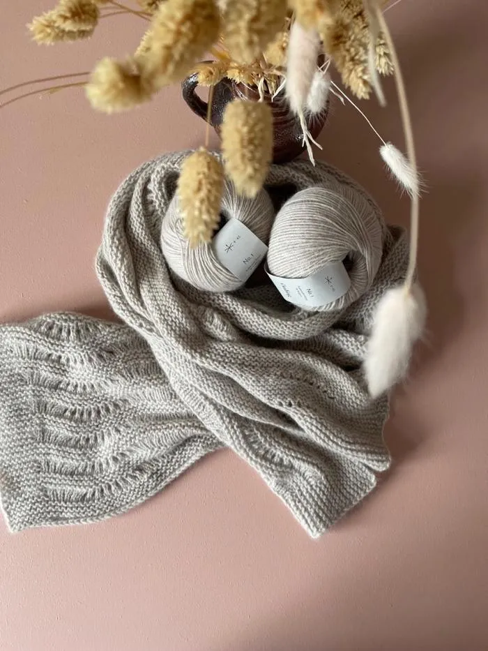 Easy Peasy scarf - 'Øguf' by Önling, No 1 knitting kit