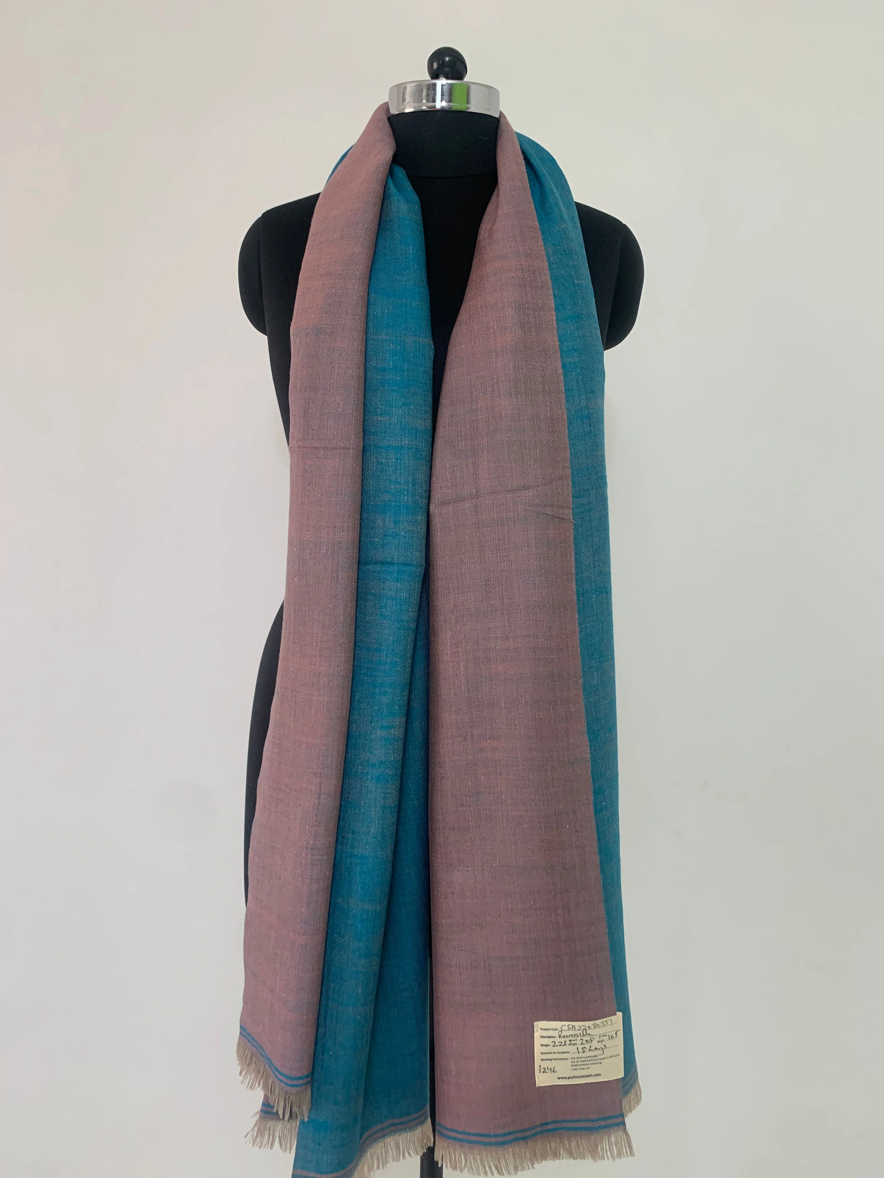 Hareem Reversible Dorukha Cashmere Shawl