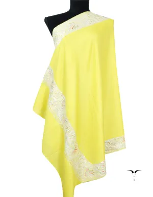 lemon tilla embroidery pashmina shawl 8192