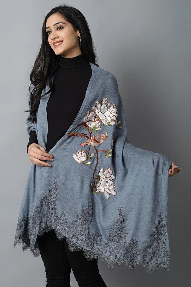 Thunder Bird Pashmina- Cashmere Stole