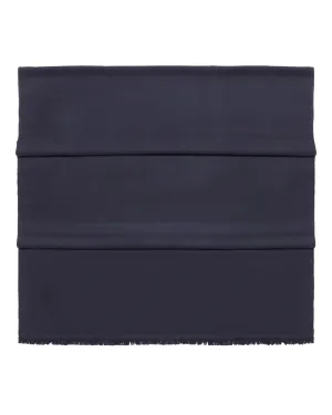 Women's Pashmina Cashmere Shawl Navy Blue