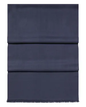 Women's Pashmina Cashmere Stole Caviar Blue