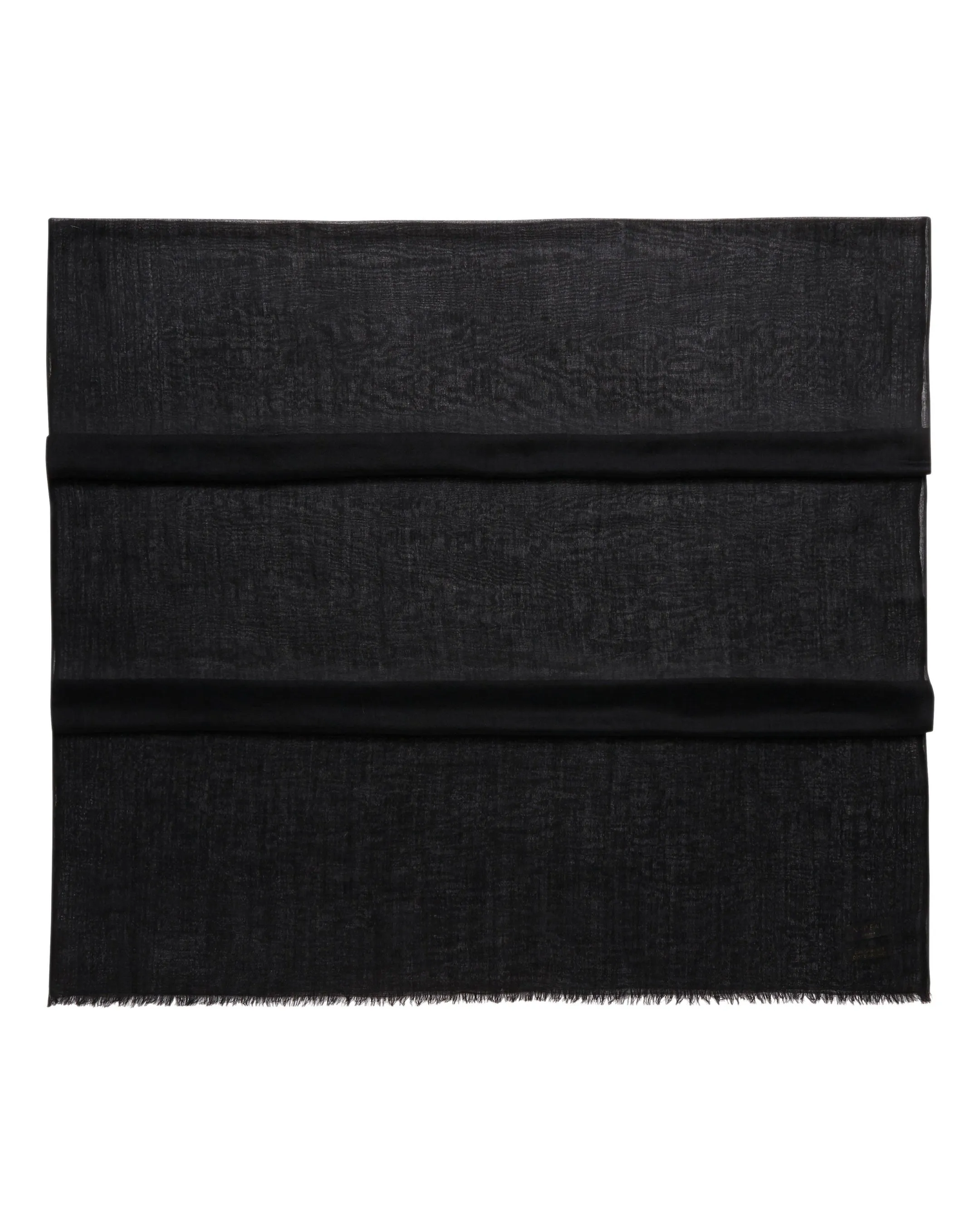 Women's Ultrafine Pashmina Cashmere Shawl Black